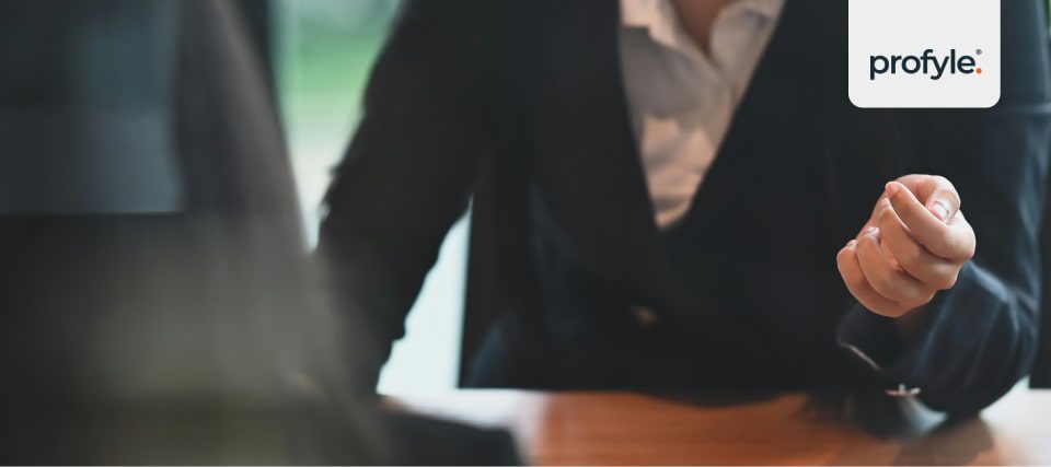 A sales meeting