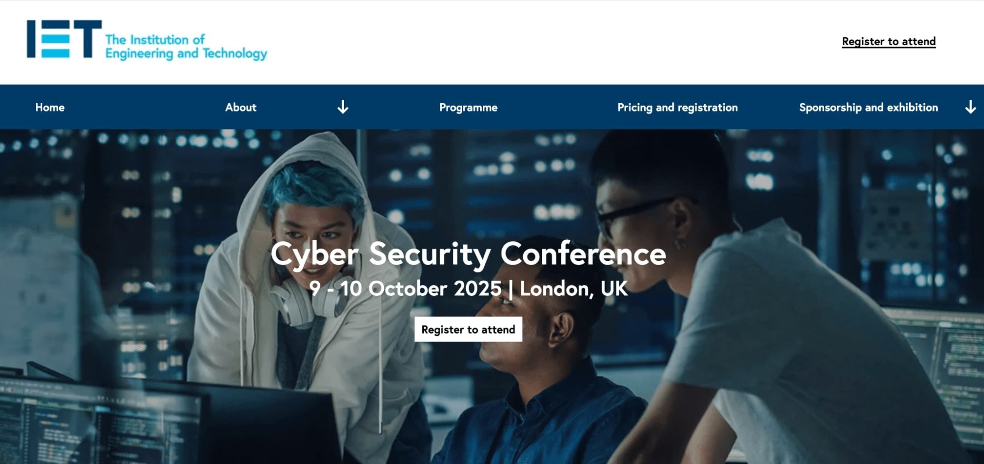 IET Cybersecurity Conference