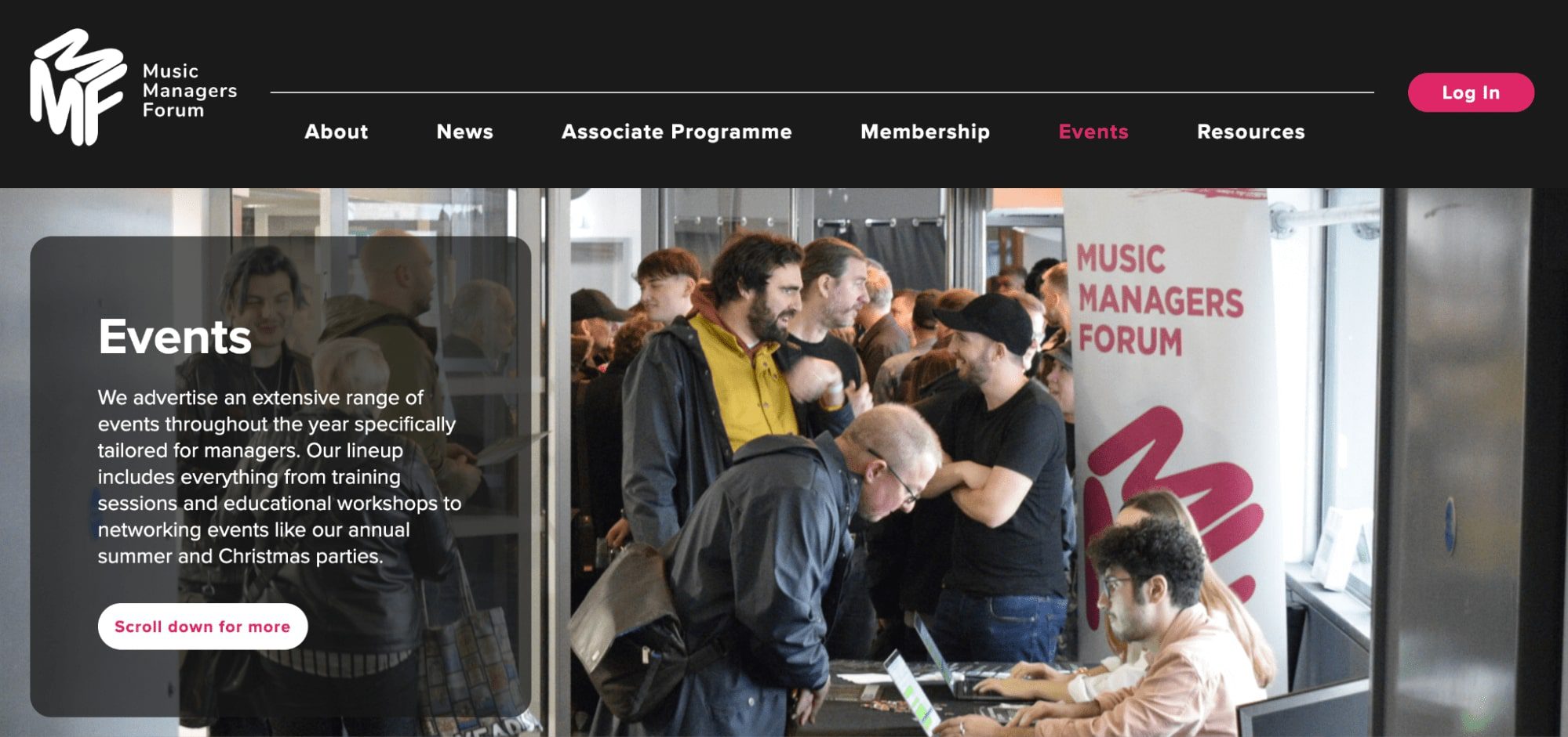 Music Managers Forum (MMF) Events