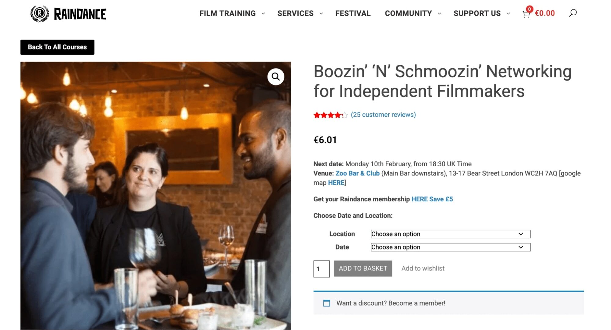 Boozin' N Schmoozin'