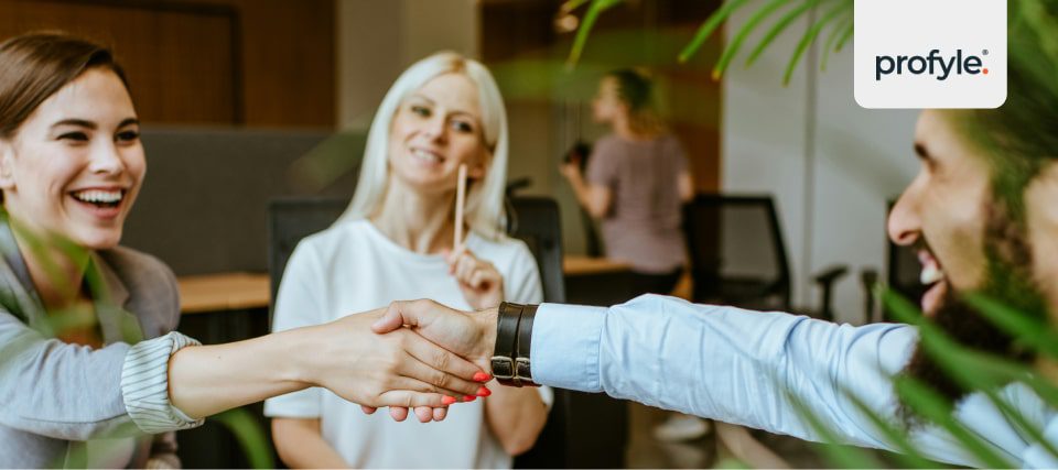 Networking with a Google Wallet business card