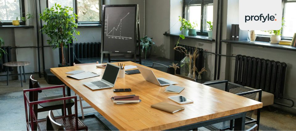 A smaller conference room for hire in London