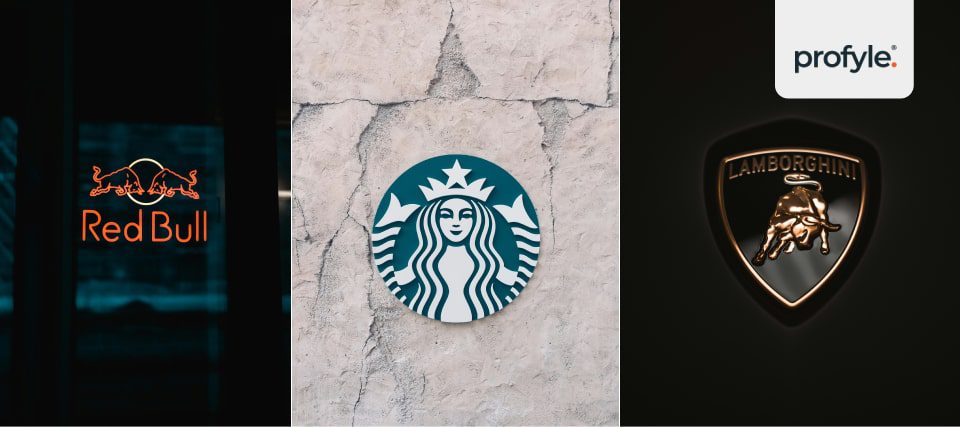 Well known logos and brands