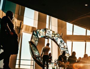 a trade show event
