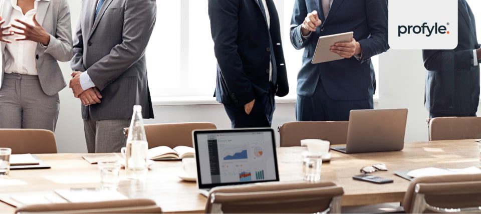 Business people networking